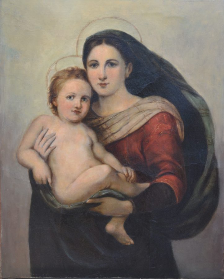 Madonna Sykstyńska, według Rafaela Santi — po konserwacji