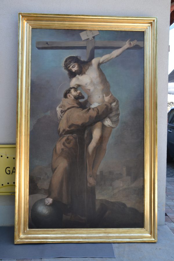 Św. Franciszek z Asyżu — po konserwacji