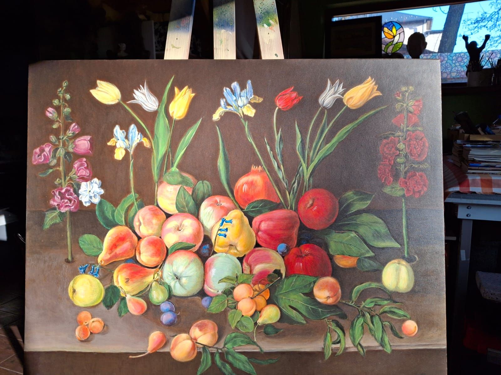 Dokumentacja realizacji kopii „Fruit and Flowers” — fotografia 4 z 8