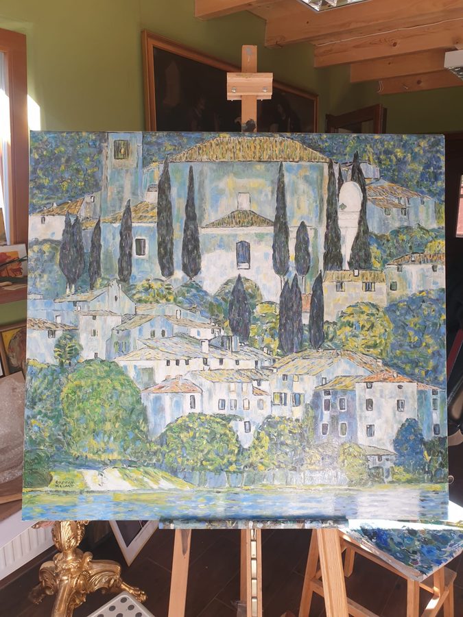 Kościół w Cassone Gustav Klimt