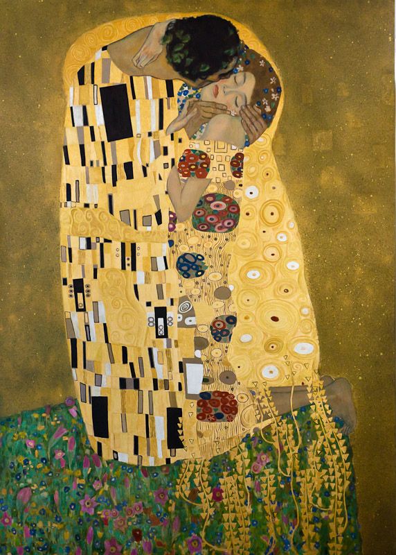 Pocałunek — Gustav Klimt