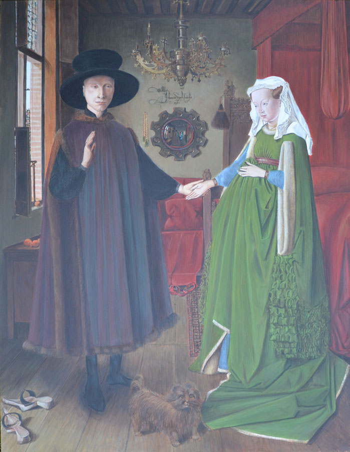 The Arnolfini Portrait 1434, Jan van Eyck